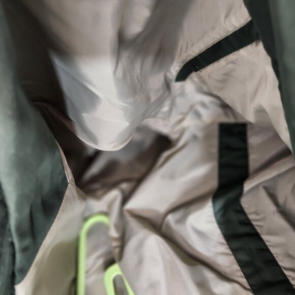 Vintage Boulevard Club Mens Green Casual Bomber Jacket Size Small - Picture 8 of 10